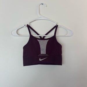 Nike Dark Purple Sports Bra